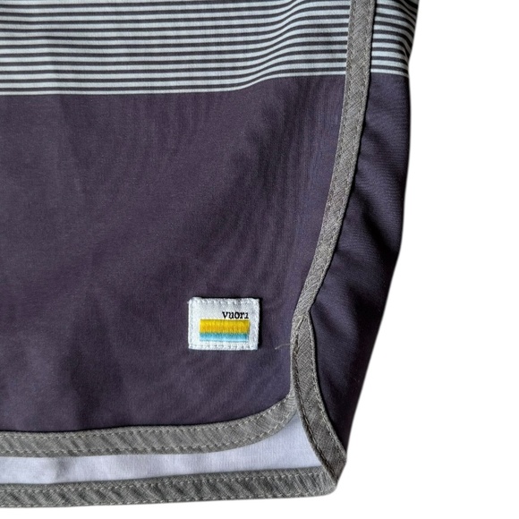 Vuori Grey Stripe Swim Active Shorts - Picture 2 of 6